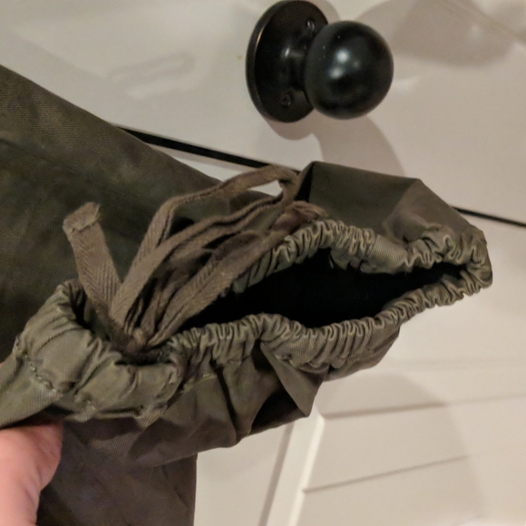 Cidra gathered crop pants size 6 green - Picture 7 of 8